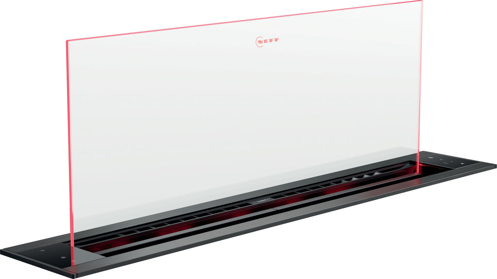 Neff N90 I88WMM1S7B Wifi Connected 80cm Downdraft Extractor - Clear Glass