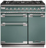 Rangemaster ELS90DFFMG/ Elise 90cm Dual Fuel Range Cooker - Mineral Green