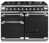 Rangemaster ELS110DFFCB/ Elise 110cm Dual Fuel Range Cooker - Charcoal Black