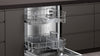Neff N50 S145ITS04G Wifi Connected Semi Integrated Standard Dishwasher - Stainless Steel - E Rated