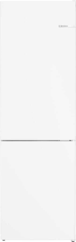 Bosch Series 4 KGN362WDFG 60cm wide Frost Free Fridge Freezer - White - D Rated