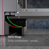 Neff N50 S295HCX02G Wifi Connected Fully Integrated Standard Dishwasher - Vario Hinge Door Fixing - Extra Tall - D Rated