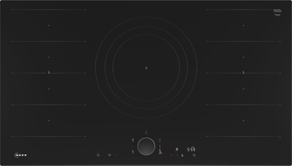 Neff N90 T69FUV4L0 Wifi 92cm Induction Hob - Black