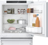 Bosch Serie 4 KUR21VFE0G Wifi Connected 60cm Integrated Undercounter Larder Fridge - Fixed Door Fixing Kit - White - E Rated