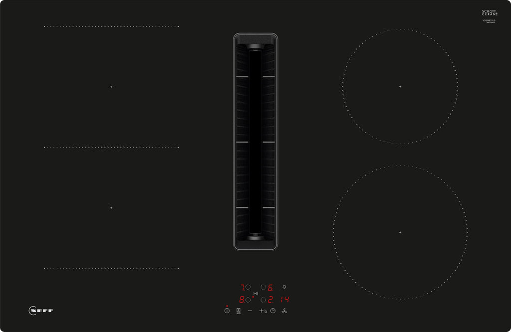 Neff N70 V58NBS1L0 80cm Venting Induction Hob - Black