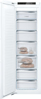 Bosch Serie 4 GIN81VEE0G 56cm Integrated Upright Frost Free Freezer - Fixed Door Fixing Kit - White - E Rated