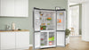Bosch Series 4 KFN96VPEAG American Fridge Freezer - Brushed Steel - E Rated