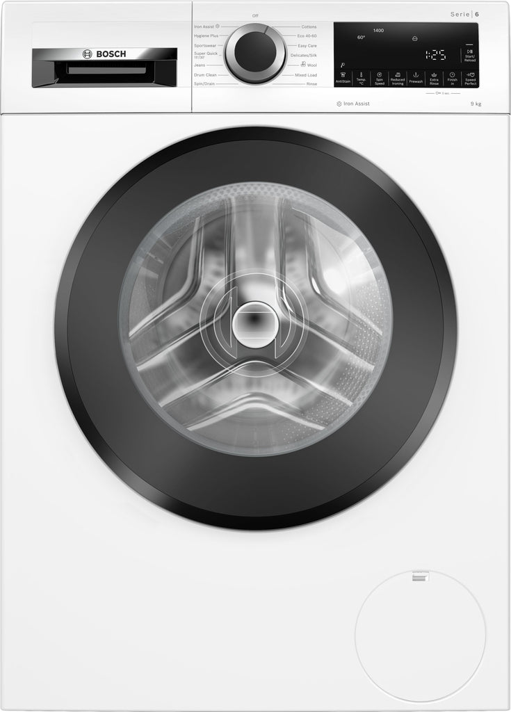 Bosch Series 6 WGG24400GB 9Kg Washing Machine with 1400 rpm - White - A Rated