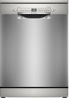 Bosch Serie 2 SMS2HVI67G Wifi Connected Standard Dishwasher - Silver / Inox - D Rated