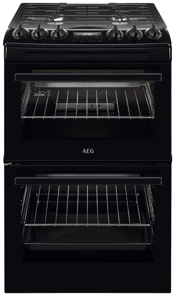 Aeg CGX1130ACB 55cm Gas Cooker - Black