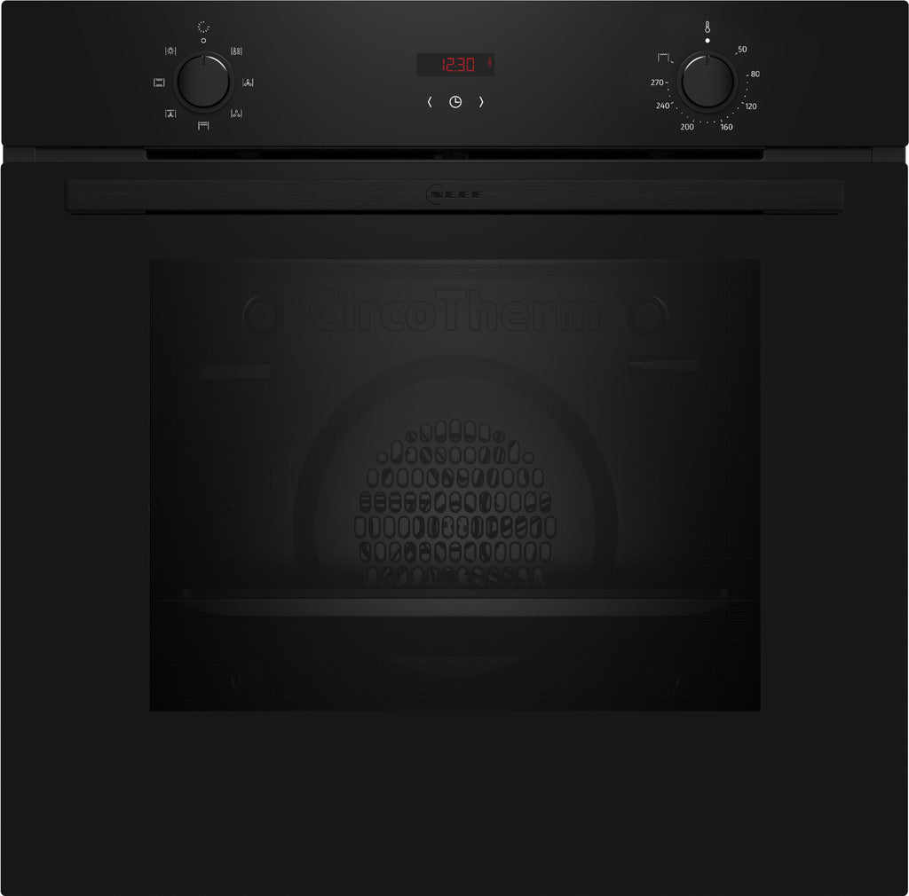 Neff N30 B1DCC0AK3B Built In Electric Single Oven - Black