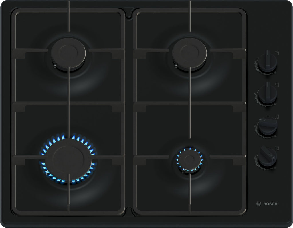 Bosch Series 2 PBP6B6K60 Gas Hob - Black
