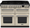 Rangemaster ESDLB110DFPPCR/CM1 Estel Deluxe BC 110cm Dual Fuel Range Cooker - Slate/Chrome Trim