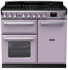 Rangemaster ESDL100DFPHTH/CM1 Estel Deluxe 100cm Dual Fuel Range Cooker - Heather/Chrome Trim