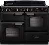 Rangemaster CLDLO110EIPCBL/CM1 Classic Deluxe OC 110cm Induction Range Cooker - Charcoal Black/Chrome Trim