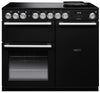Rangemaster NEX100EIPGBL/CM1 Nexus Deluxe 100cm Electric Range Cooker with Induction Hob - Gloss Black