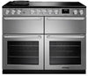 Rangemaster NEXB110EISTST/CM1 Nexus Deluxe BC 110cm Electric Range Cooker with Induction Hob - Stainless Steel