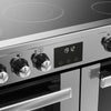 Belling Cookcentre 90E 90cm Electric Range Cooker with Ceramic Hob - Stainless Steel