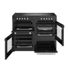 Belling Cookcentre 110E 110cm Electric Range Cooker with Ceramic Hob - Black