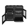 Belling Cookcentre 110DF 110cm Dual Fuel Range Cooker - Black