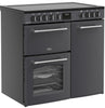 Belling Farmhouse 90E 90cm Electric Range Cooker with Ceramic Hob - Anthracite