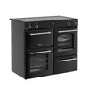 Belling Farmhouse 100Ei 100cm Electric Range Cooker with Induction Hob - Black