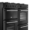 Belling Farmhouse 110DF 110cm Dual Fuel Range Cooker - Black