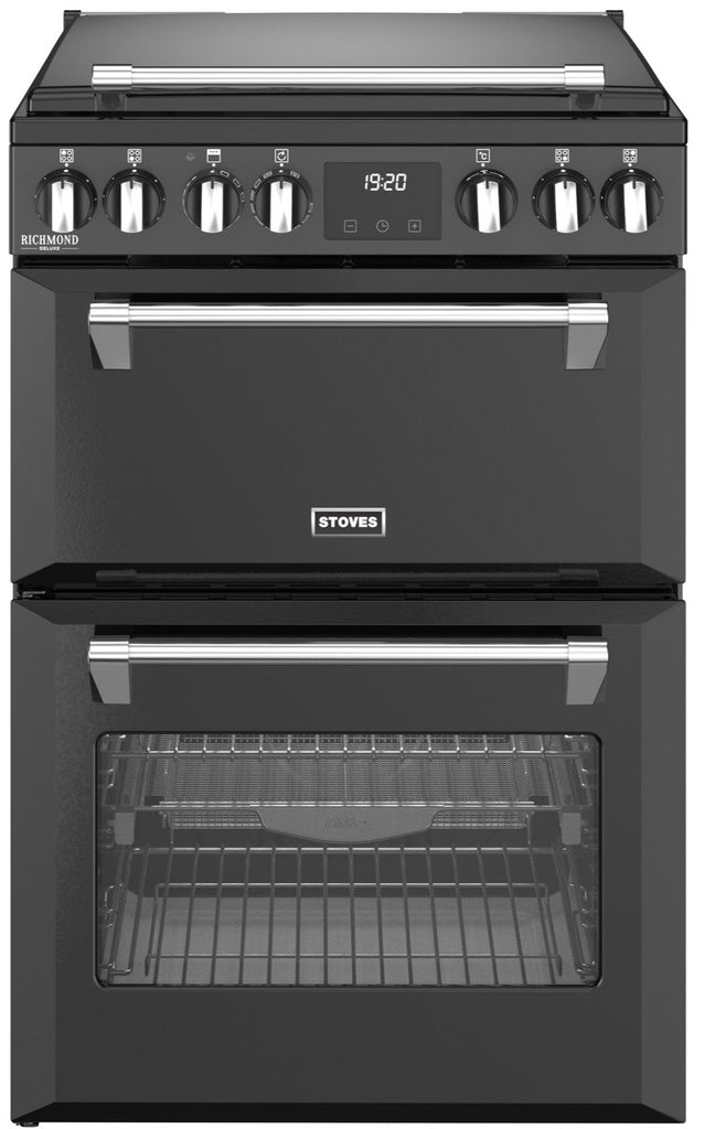Stoves Richmond Deluxe 60Ei RTY 60cm Electric Cooker with Induction Hob - Black