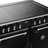 Stoves Richmond Deluxe 90Ei RTY 90cm Electric Range Cooker with Induction Hob - Black