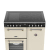 Stoves Richmond Deluxe 90Ei RTY 90cm Electric Range Cooker with Induction Hob - Cream