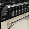 Stoves Richmond Deluxe 110DF 110cm Dual Fuel Range Cooker - Cream