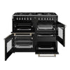 Stoves Richmond Deluxe 110DF 110cm Dual Fuel Range Cooker - Cream