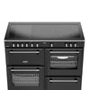 Stoves Richmond Deluxe 110Ei RTY 110cm Electric Range Cooker with Induction Hob - Black