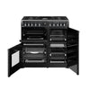 Stoves Richmond Deluxe 90DF 90cm Dual Fuel Range Cooker - Anthracite