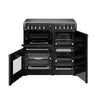 Stoves Richmond Deluxe 90Ei RTY 90cm Electric Range Cooker with Induction Hob - Anthracite