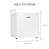 Haden HR47W Table Top Fridge - White - E Rated