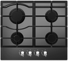 Cata UBGOG601BK 59cm Gas Hob - Black Glass