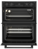 Blomberg ROTN9202DX Built-Under Electric Double Oven - Dark Steel