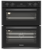 Blomberg ROTN9202DX Built Under Electric Double Oven - Dark Steel