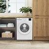 Beko BMN3WT3821W 8Kg Washing Machine with 1200 rpm - White - B Rated