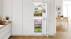 Bosch Series 2 KIN85NSE0G Integrated Frost Free Fridge Freezer with Sliding Door Fixing Kit - White - E Rated