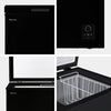 Fridgemaster MCF96EB Chest Freezer - Black