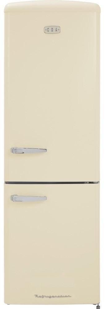 CDA Florence Barley 60cm wide Retro Frost Free Fridge Freezer - D Rated