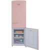 CDA Florence Tea Rose 60cm wide Retro Frost Free Fridge Freezer - D Rated