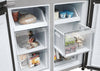 Haier HCR3818ENMM American Fridge Freezer - Inox - E Rated