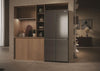 Haier HCR3818ENMM American Fridge Freezer - Inox - E Rated