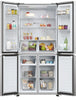 Haier HCR3818ENMM American Fridge Freezer - Stainless Steel - E Rated