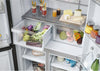 Haier HCR3818ENMM American Fridge Freezer - Inox - E Rated