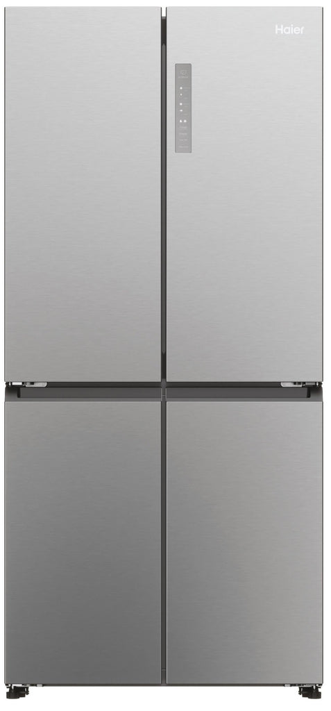 Haier HCR3818ENMM American Fridge Freezer - Inox - E Rated