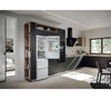 Haier HTR3518ENMWK 55cm wide Frost Free Fridge Freezer - White - E Rated